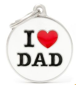 Myfamily I Love Dad Nametag
